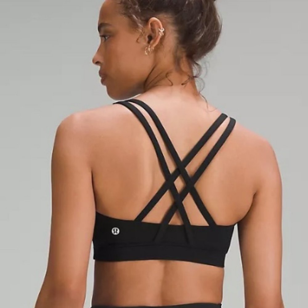 Lululemon Energy Bra in black - size 12 NWT